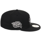 Toronto Blue Jays Toronto Crown the City - Liquid Titanium New Era 59FIFTY (Black/Black)