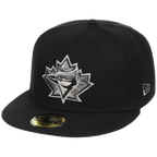 Toronto Blue Jays Toronto Crown the City - Liquid Titanium New Era 59FIFTY (Black/Black)