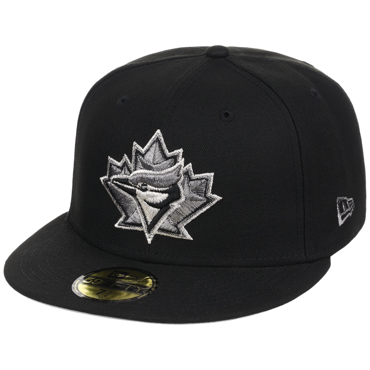 Toronto Blue Jays Toronto Crown the City - Liquid Titanium New Era 59FIFTY (Black/Black)