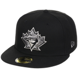 Toronto Blue Jays Toronto Crown the City - Liquid Titanium New Era 59FIFTY (Black/Black)