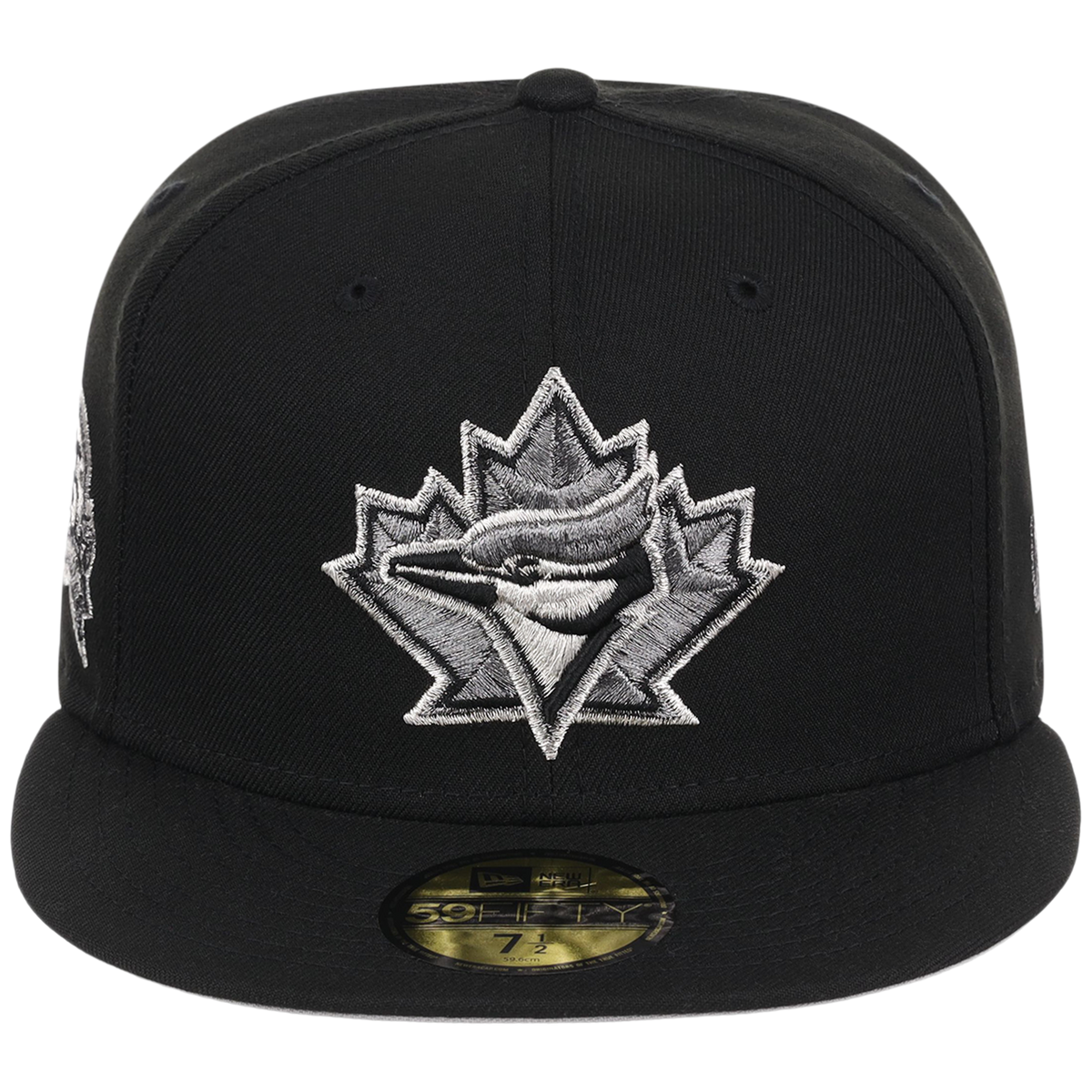 Toronto Blue Jays Toronto Crown the City - Liquid Titanium New Era 59FIFTY (Black/Black)