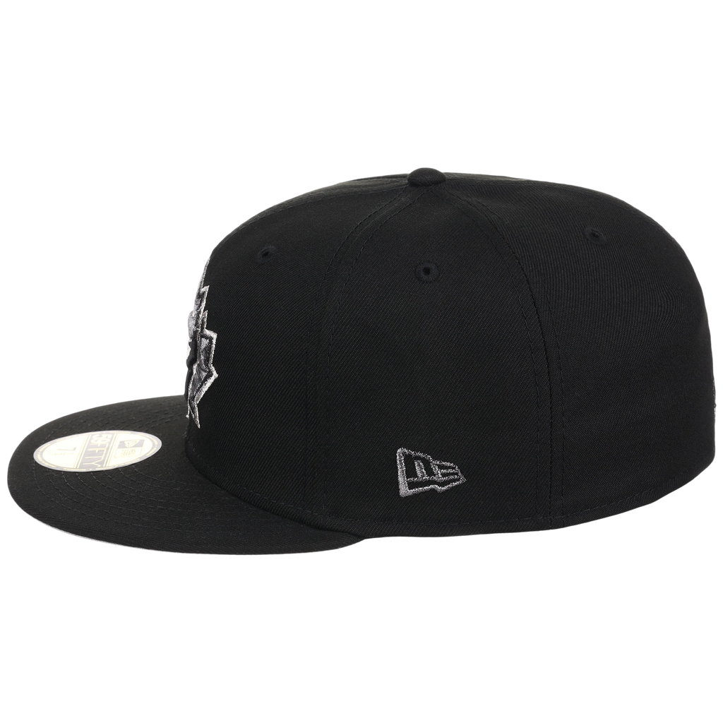 Toronto Blue Jays Toronto Crown the City - Liquid Titanium New Era 59FIFTY (Black/Black)