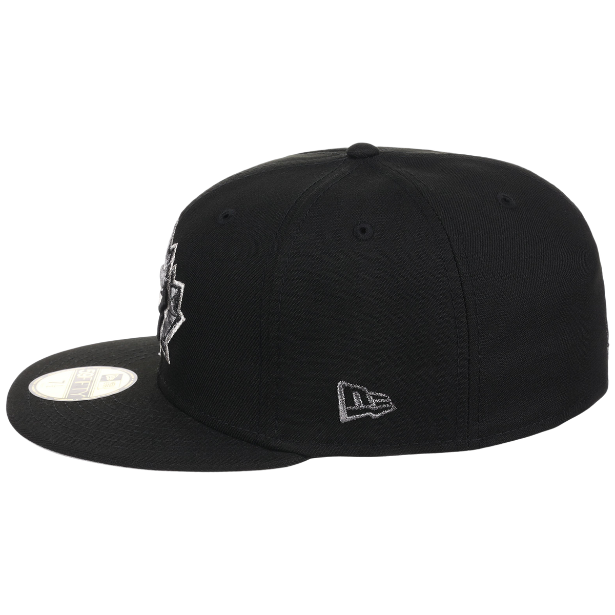 Toronto Blue Jays Toronto Crown the City - Liquid Titanium New Era 59FIFTY (Black/Black)