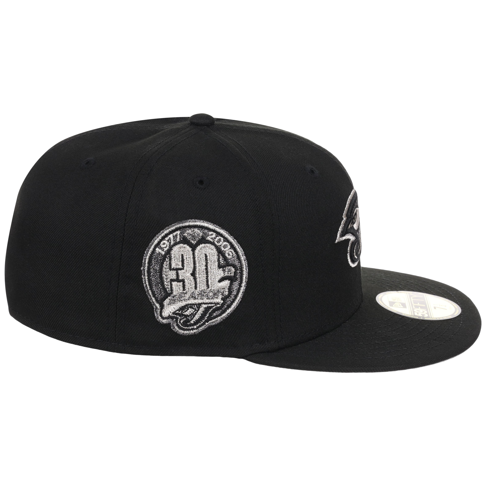 Toronto Blue Jays Toronto Crown the City - Liquid Titanium New Era 59FIFTY (Black/Black)