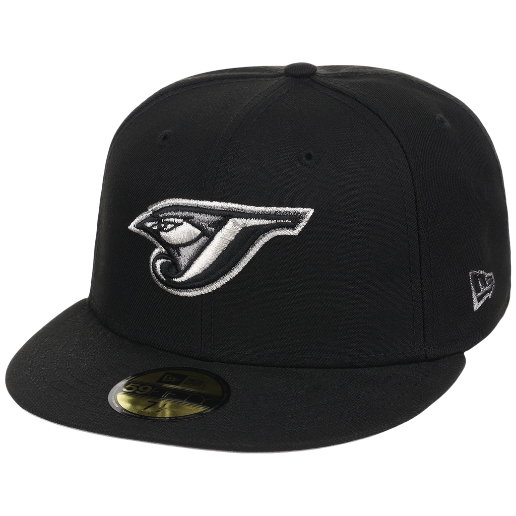 Toronto Blue Jays Toronto Crown the City - Liquid Titanium New Era 59FIFTY (Black/Black)