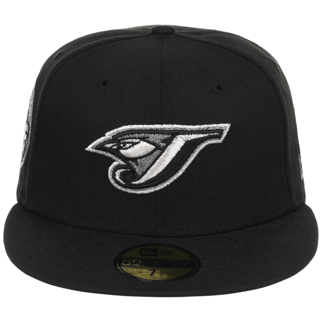 Toronto Blue Jays Toronto Crown the City - Liquid Titanium New Era 59FIFTY (Black/Black)