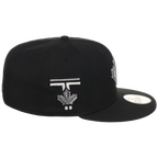 Toronto Blue Jays Toronto Crown the City - Liquid Titanium New Era 59FIFTY (Black/Black)
