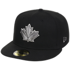 Toronto Blue Jays Toronto Crown the City - Liquid Titanium New Era 59FIFTY (Black/Black)