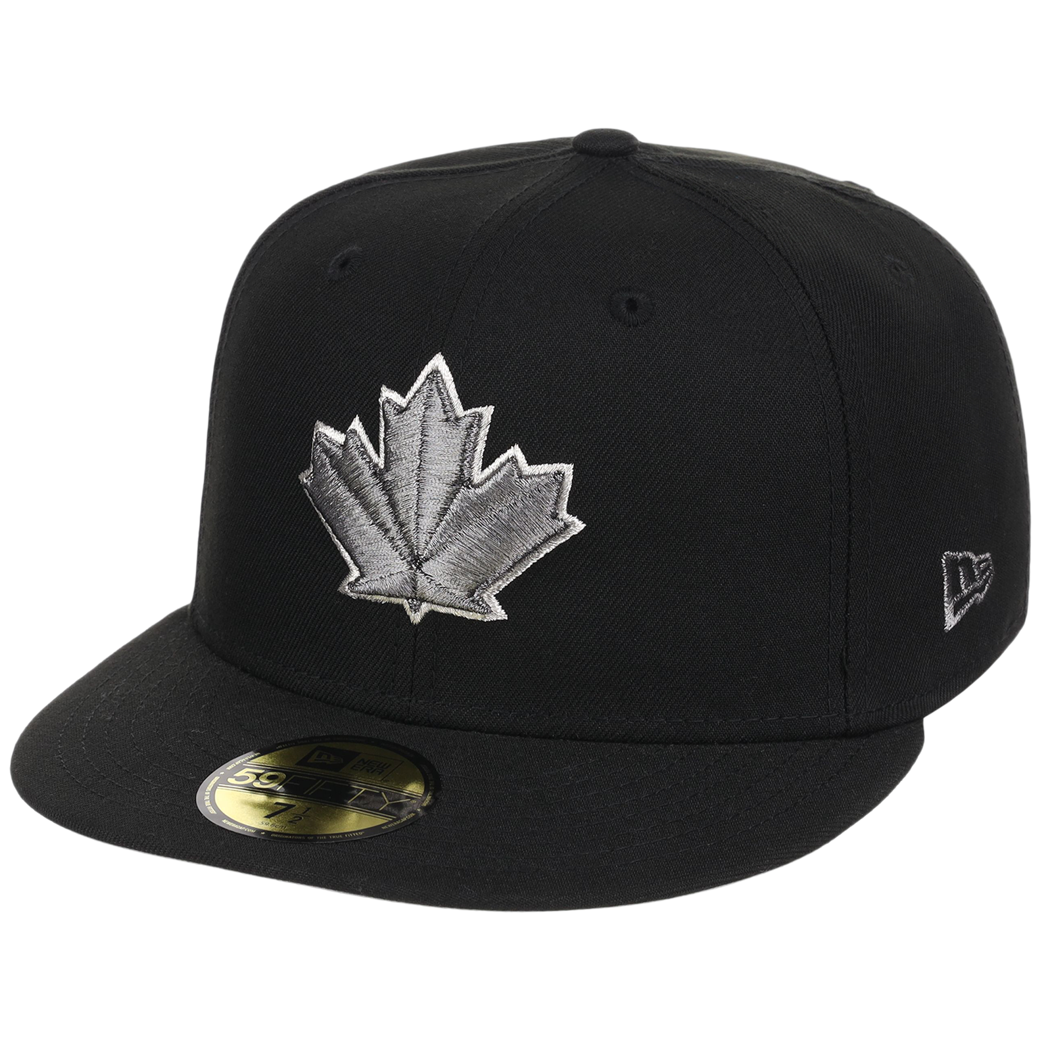 Toronto Blue Jays Toronto Crown the City - Liquid Titanium New Era 59FIFTY (Black/Black)