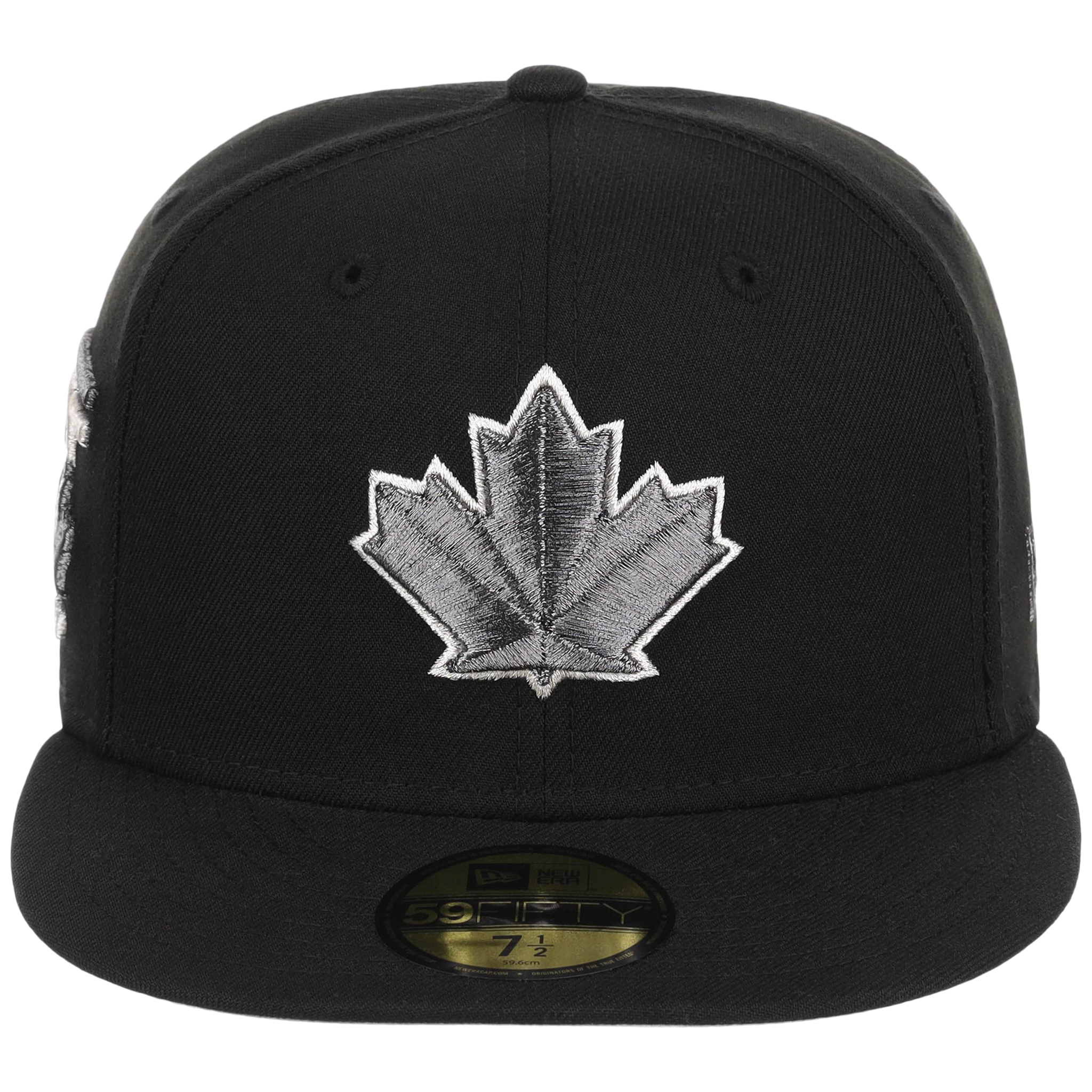 Toronto Blue Jays Toronto Crown the City - Liquid Titanium New Era 59FIFTY (Black/Black)