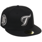 Toronto Blue Jays Toronto Crown the City - Liquid Titanium New Era 59FIFTY (Black/Black)
