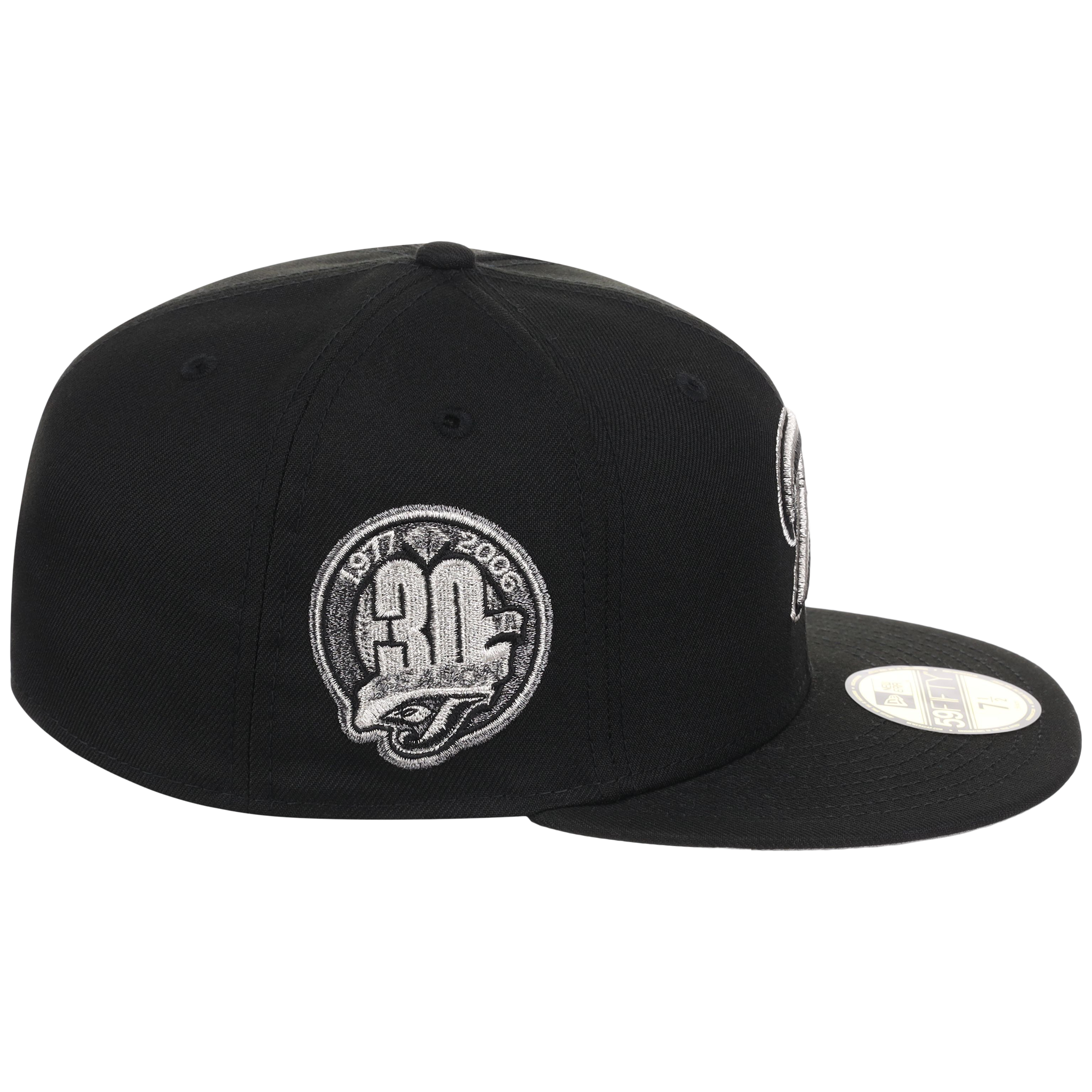 Toronto Blue Jays Toronto Crown the City - Liquid Titanium New Era 59FIFTY (Black/Black)