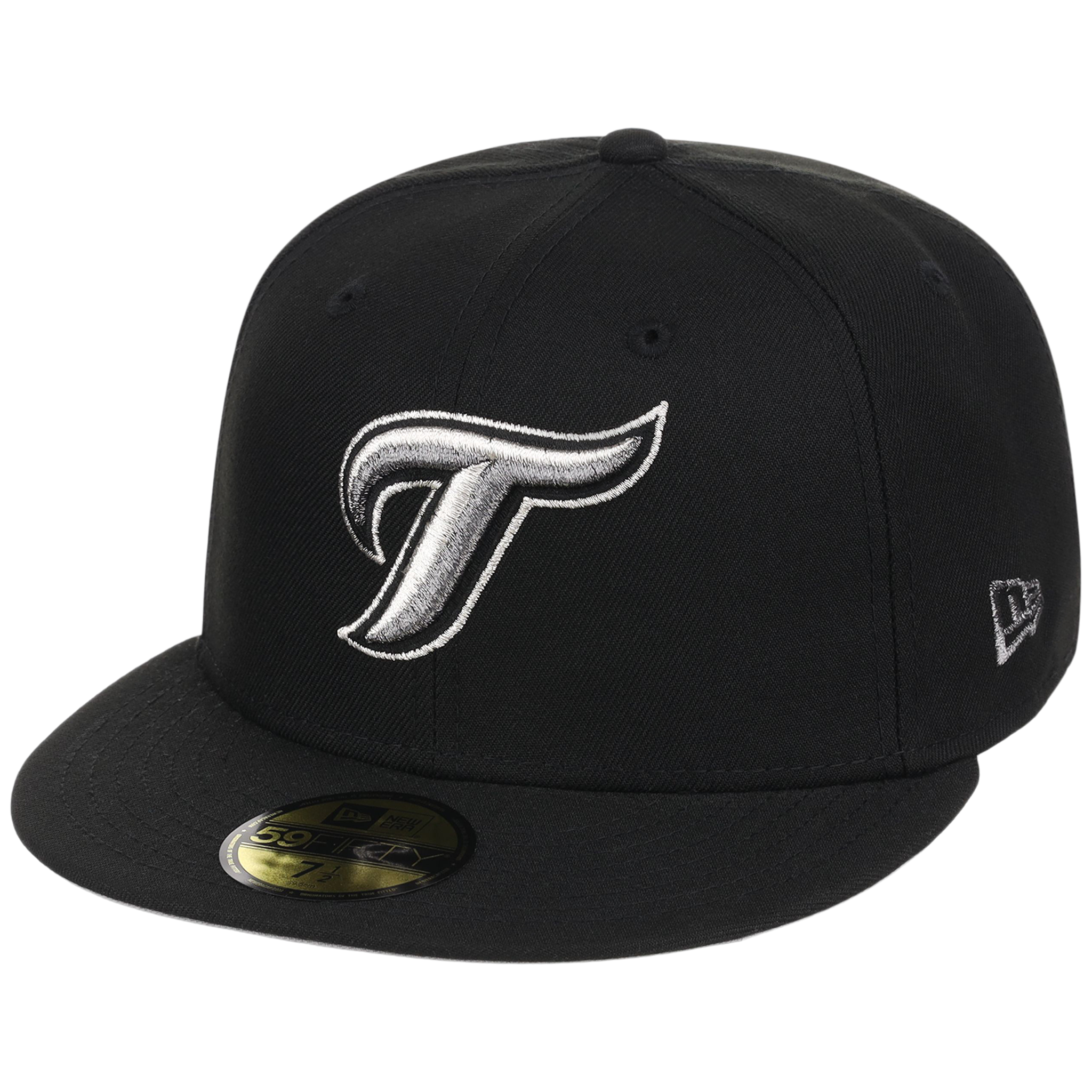 Toronto Blue Jays Toronto Crown the City - Liquid Titanium New Era 59FIFTY (Black/Black)