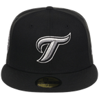 Toronto Blue Jays Toronto Crown the City - Liquid Titanium New Era 59FIFTY (Black/Black)