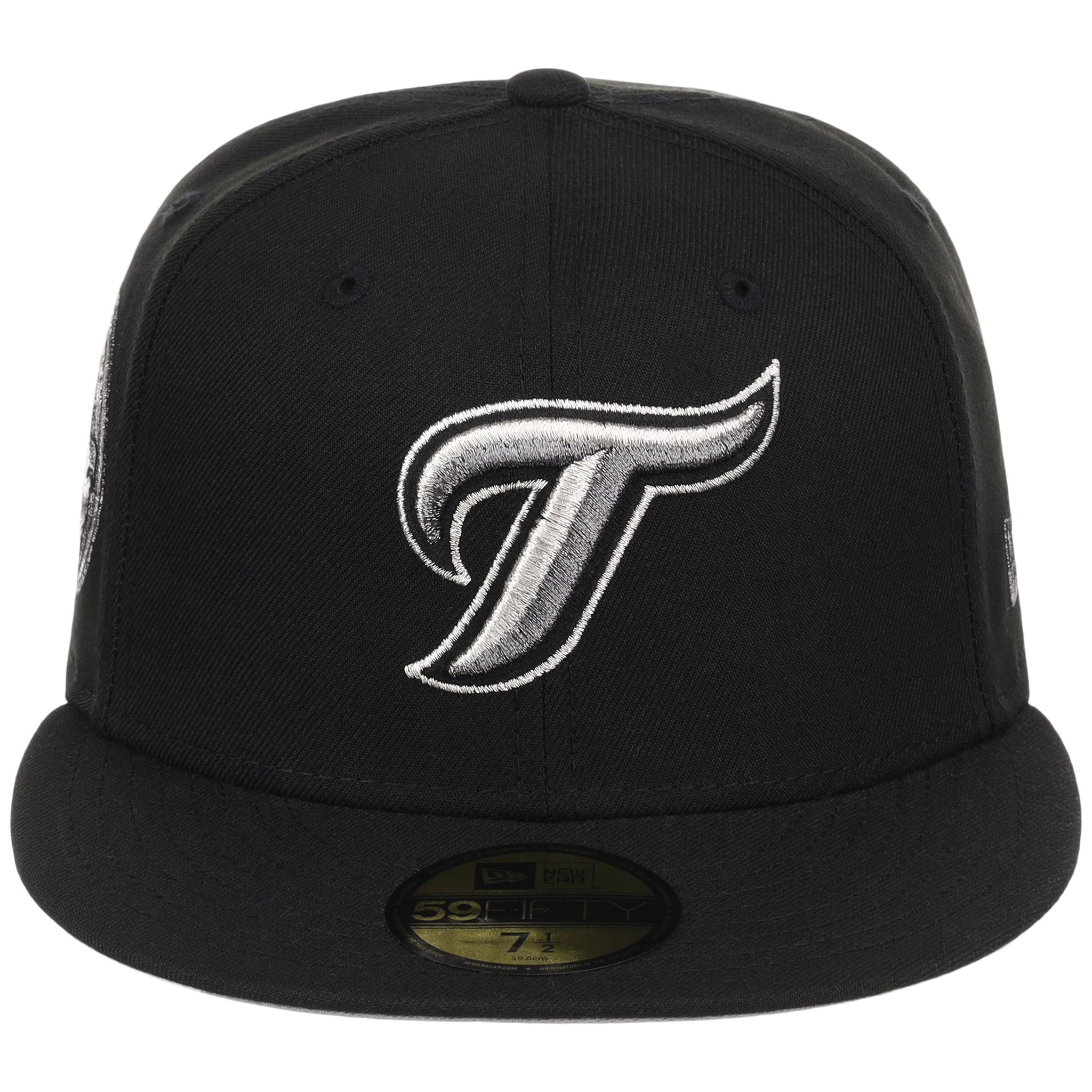 Toronto Blue Jays Toronto Crown the City - Liquid Titanium New Era 59FIFTY (Black/Black)