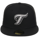 Toronto Blue Jays Toronto Crown the City - Liquid Titanium New Era 59FIFTY (Black/Black)