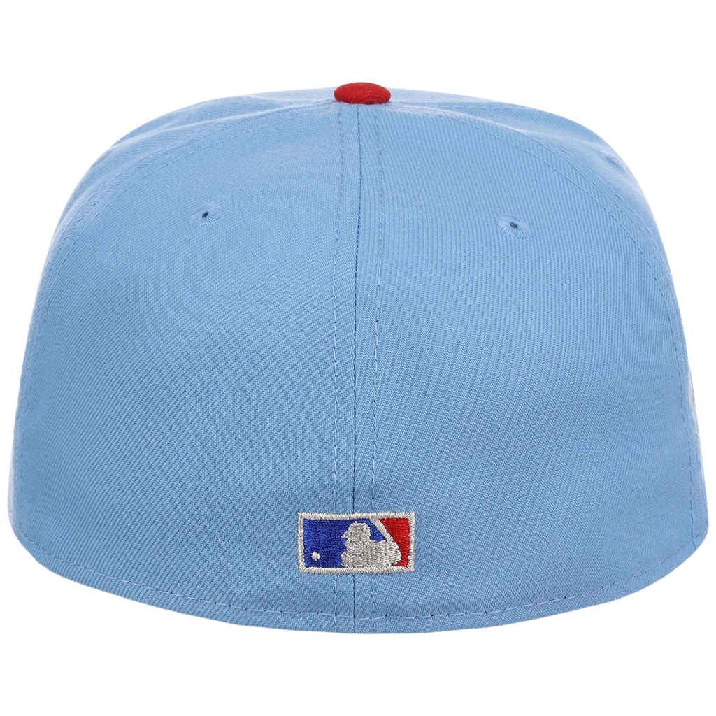 Toronto Blue Jays Toronto Crown the City - Maple Leaf New Era 59FIFTY (Sky/Red)