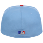 Toronto Blue Jays Toronto Crown the City - Maple Leaf New Era 59FIFTY (Sky/Red)