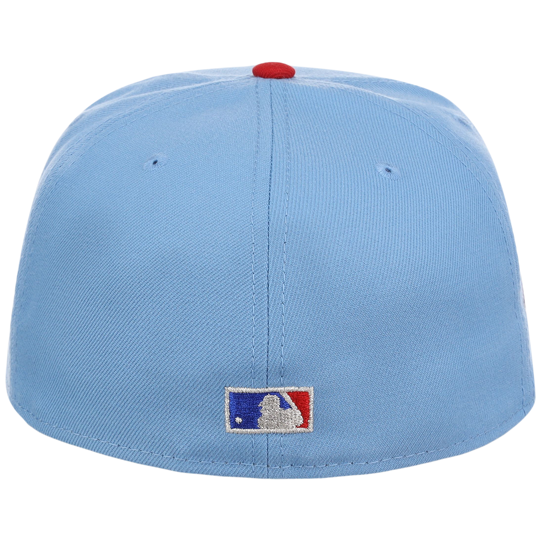 Toronto Blue Jays Toronto Crown the City - Maple Leaf New Era 59FIFTY (Sky/Red)
