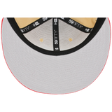 Toronto Blue Jays Toronto Crown the City - Flag Fill New Era 9FORTY (Gold/Red)