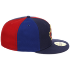Toronto Blue Jays Toronto Crown the City - Pinwheel New Era 9FORTY (Multi/Navy)