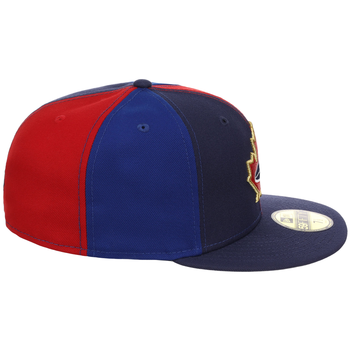 Toronto Blue Jays Toronto Crown the City - Pinwheel New Era 9FORTY (Multi/Navy)
