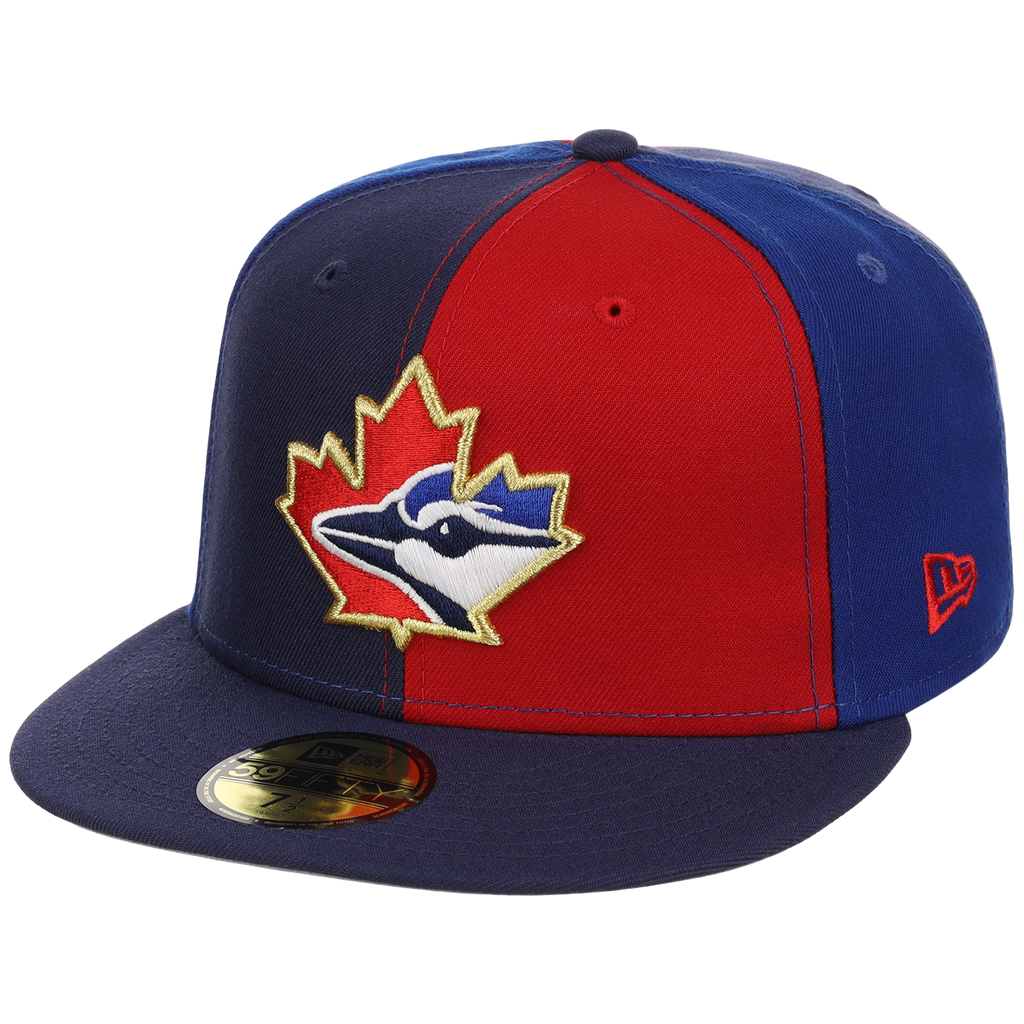 Toronto Blue Jays Toronto Crown the City - Pinwheel New Era 9FORTY (Multi/Navy)