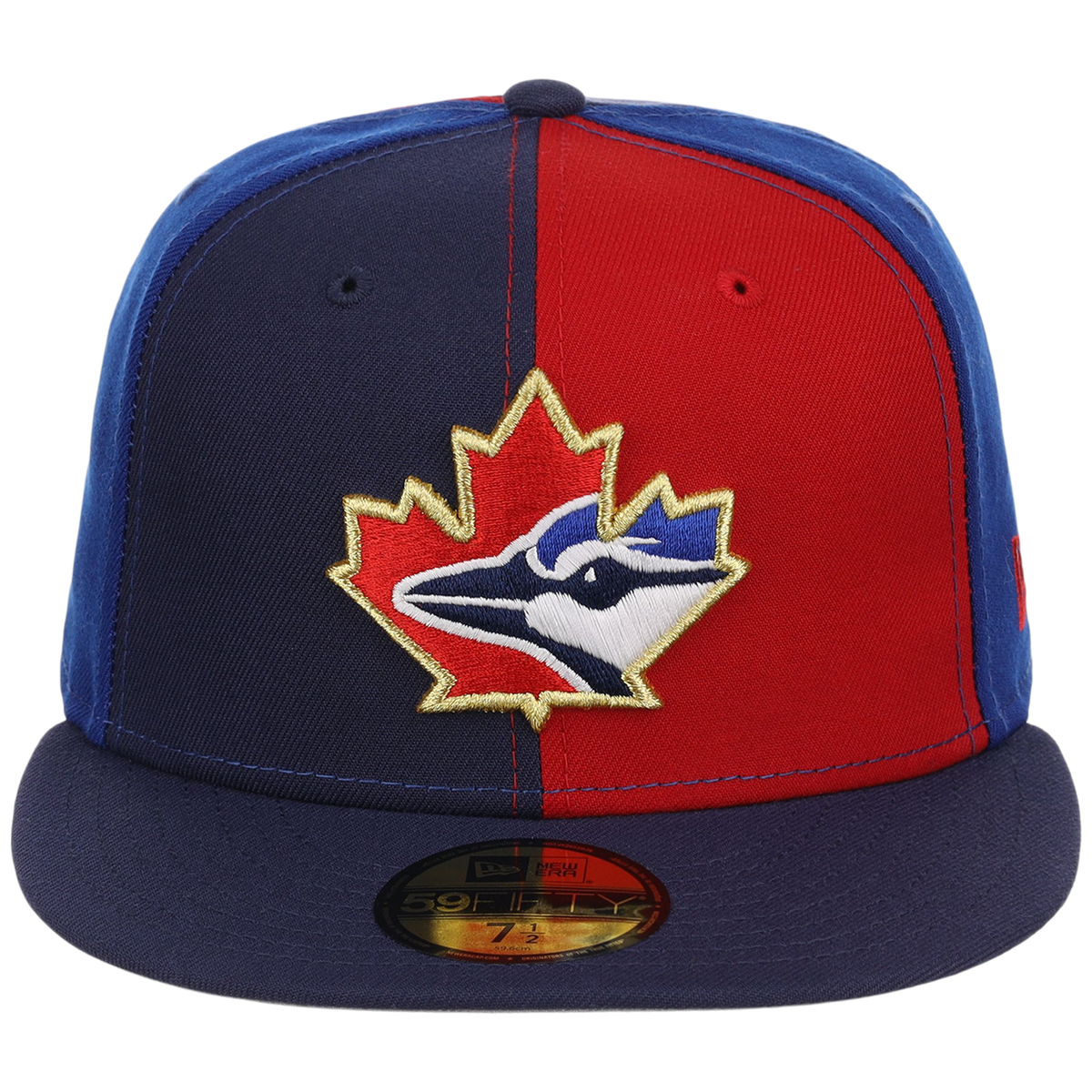 Toronto Blue Jays Toronto Crown the City - Pinwheel New Era 9FORTY (Multi/Navy)