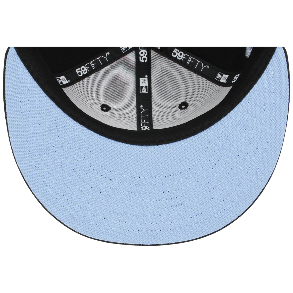 Toronto Blue Jays Toronto Crown the City - Blue Flame New Era 9FORTY (Black/Black)