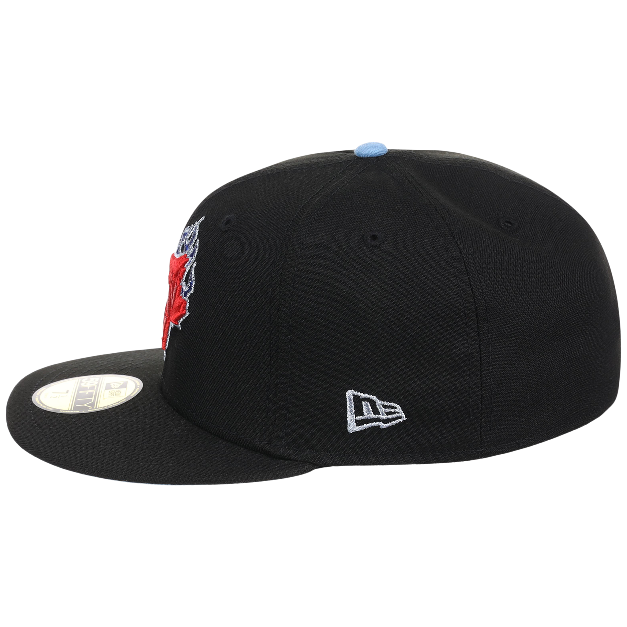 Toronto Blue Jays Toronto Crown the City - Blue Flame New Era 9FORTY (Black/Black)