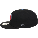Toronto Blue Jays Toronto Crown the City - Blue Flame New Era 9FORTY (Black/Black)