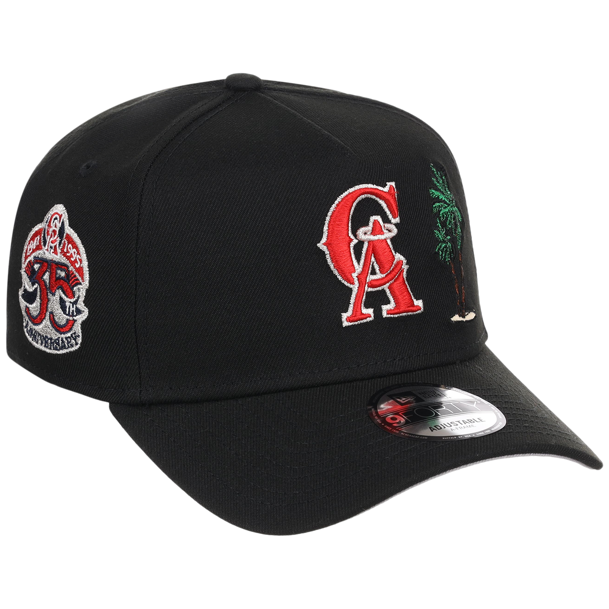Anaheim Angels - Anaheim Crown the City (Black/Black)
