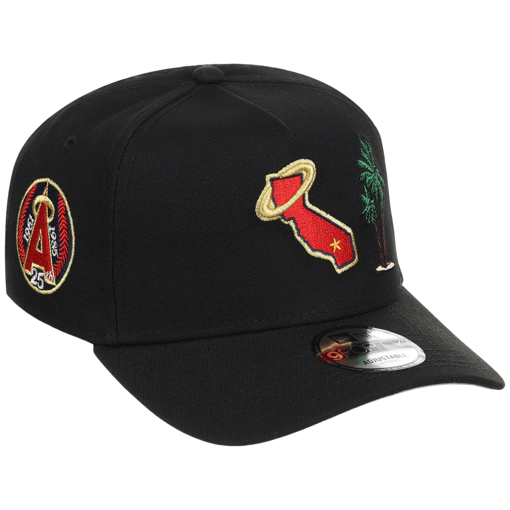 Anaheim Angels - Anaheim Crown the City (Black/Black)