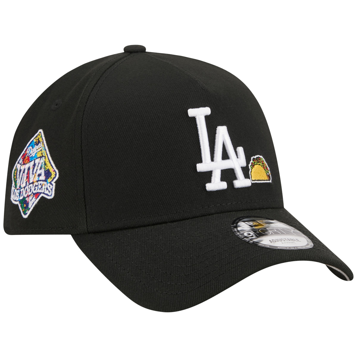 Los Angeles Dodgers Los Angeles Crown the City - Taco - Black/Black New Era 9FORTY