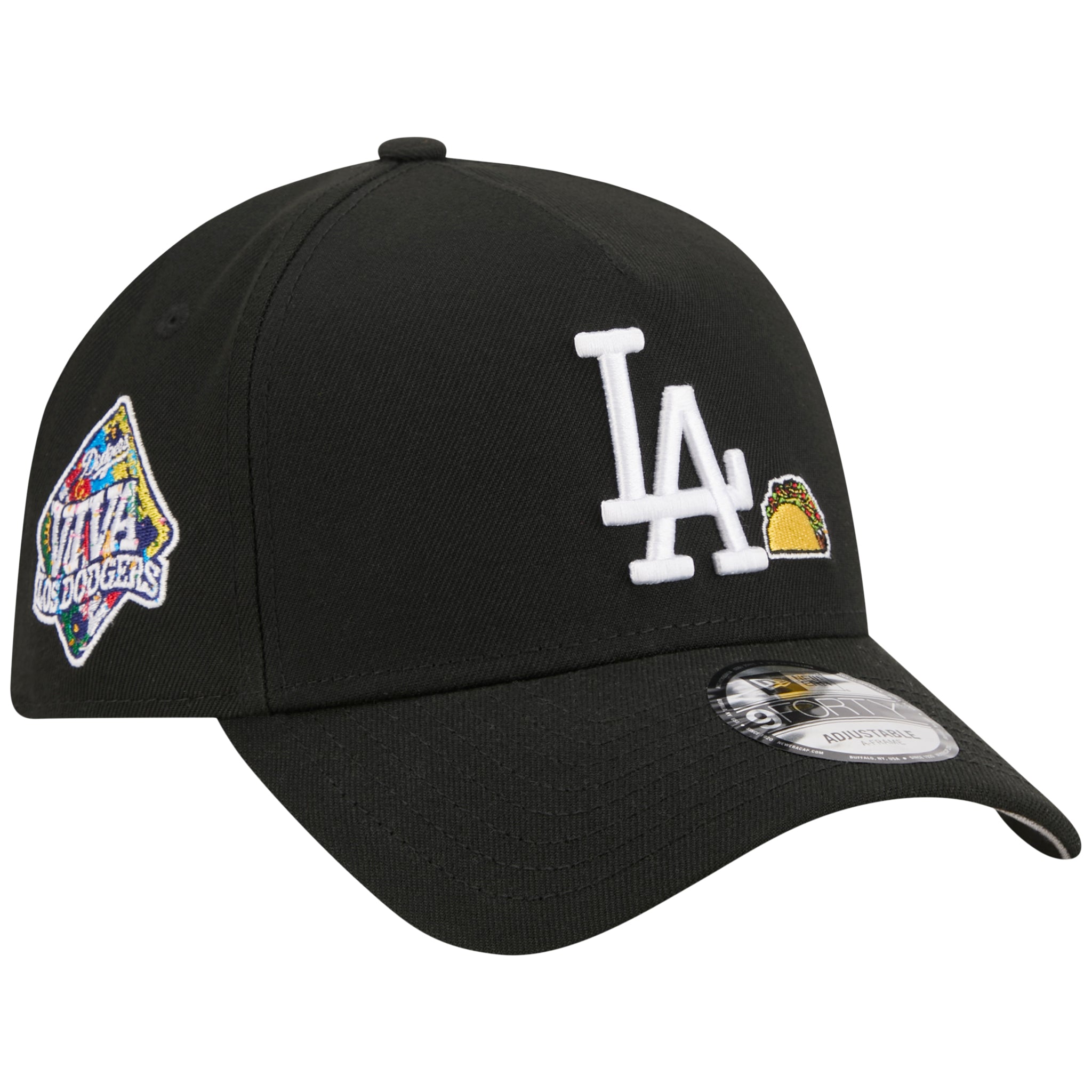 Los Angeles Dodgers Los Angeles Crown the City - Taco - Black/Black New Era 9FORTY