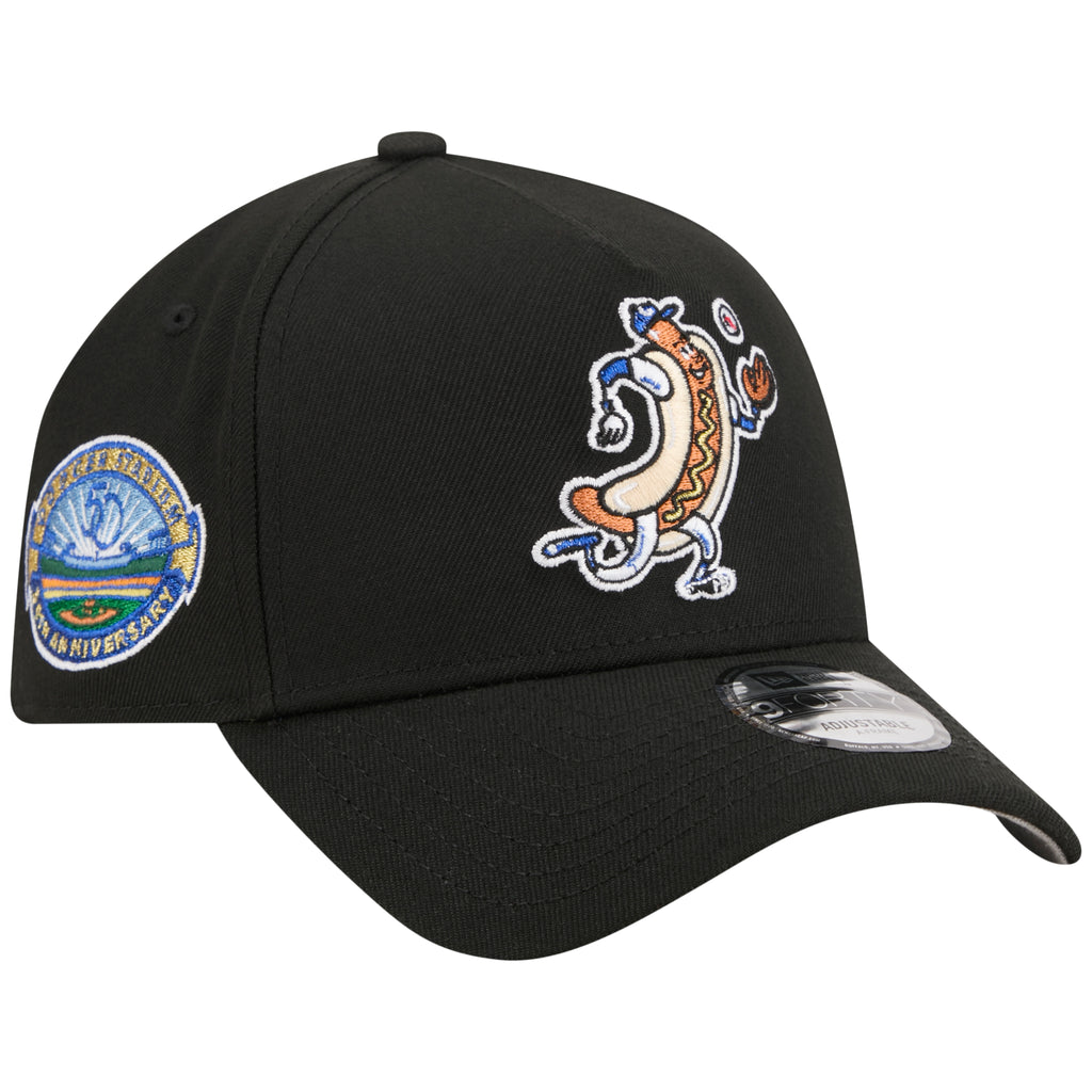 Los Angeles Dodgers Los Angeles Crown the City - Hot Dog - Black/Black New Era 9FORTY