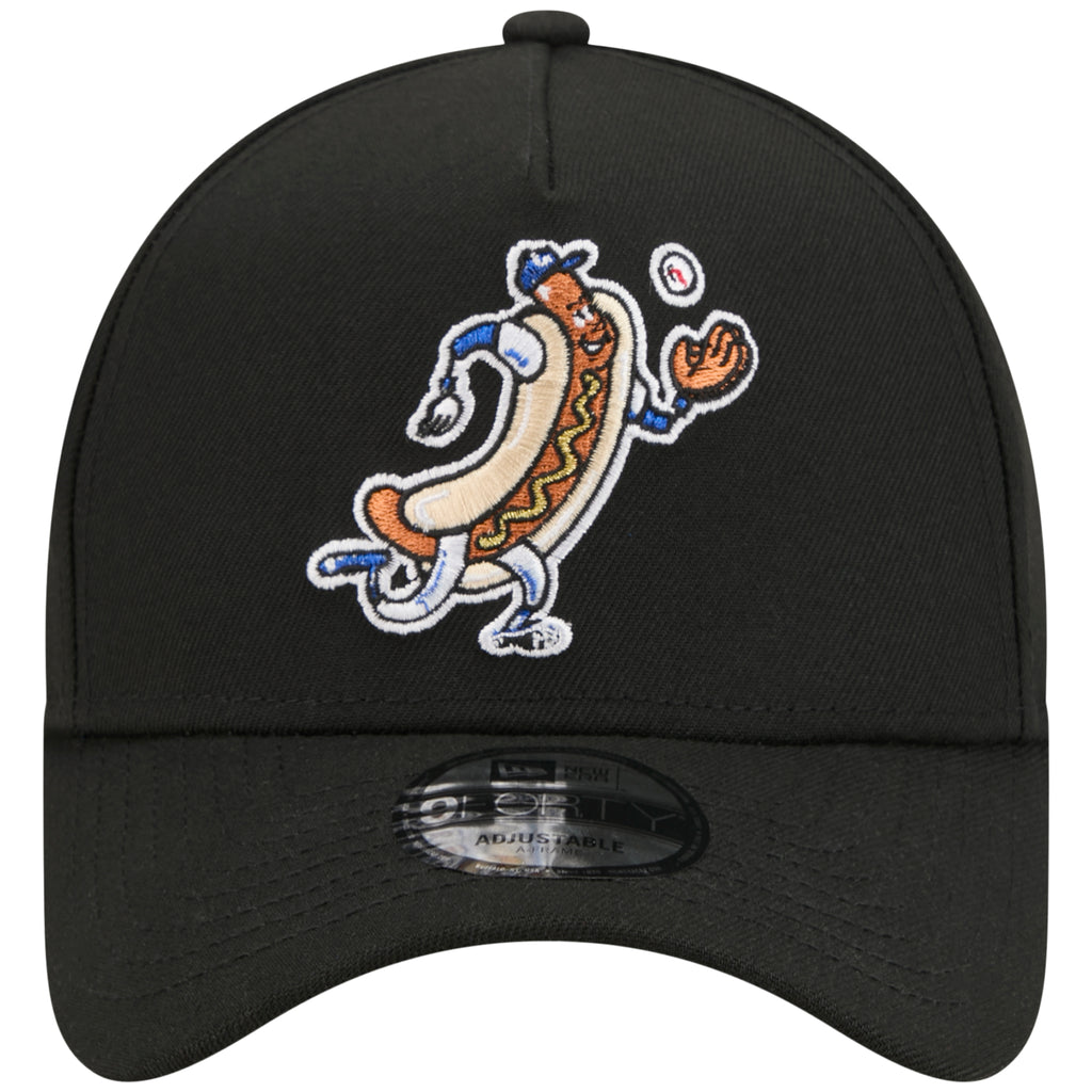 Los Angeles Dodgers Los Angeles Crown the City - Hot Dog - Black/Black New Era 9FORTY