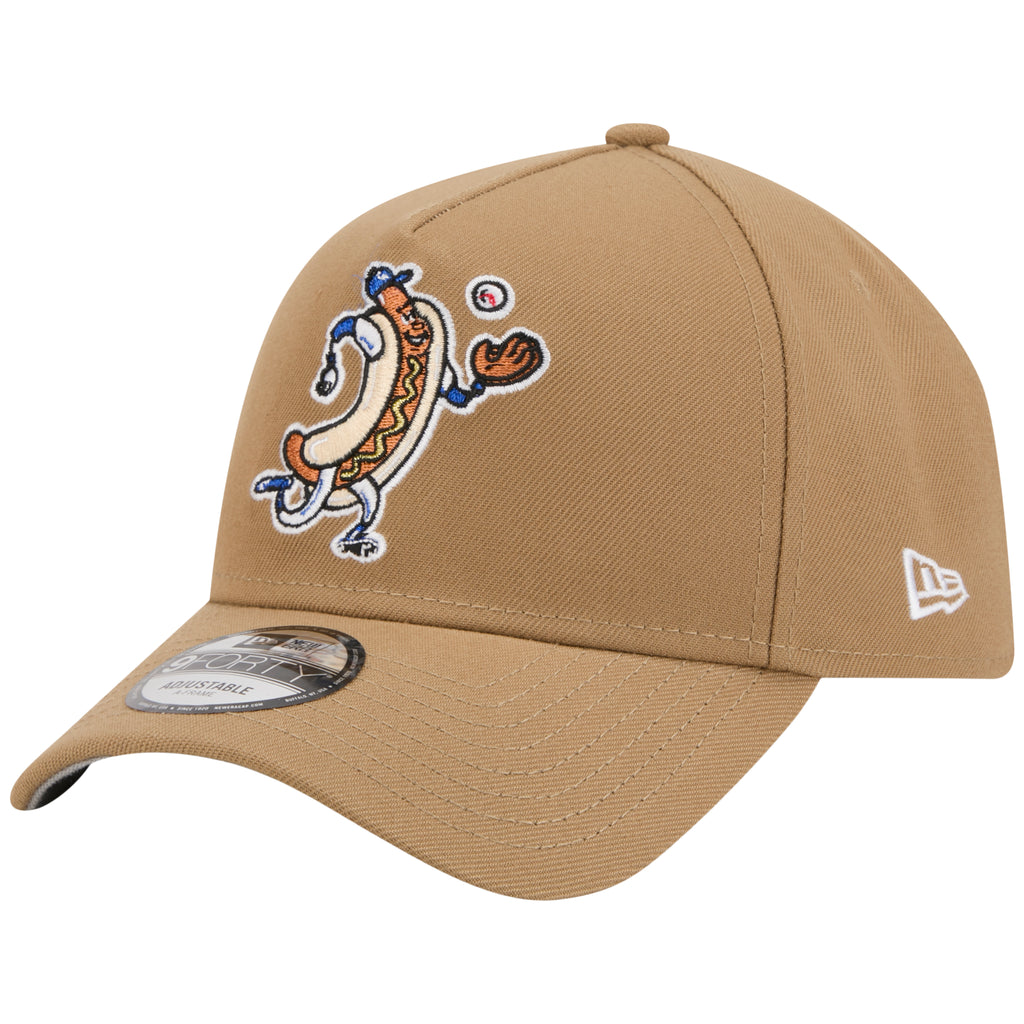 Los Angeles Dodgers Los Angeles Crown the City - Hot Dog - Khaki/Royal New Era 9FORTY