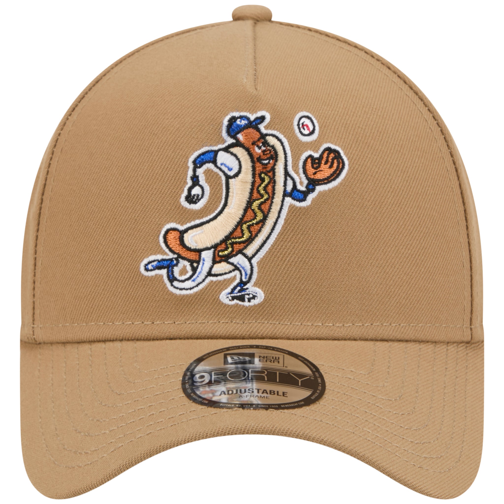 Los Angeles Dodgers Los Angeles Crown the City - Hot Dog - Khaki/Royal New Era 9FORTY