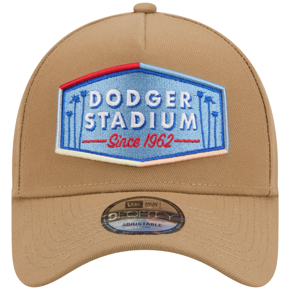 Los Angeles Dodgers Los Angeles Crown the City - Stadium - Khaki/Royal New Era 9FORTY
