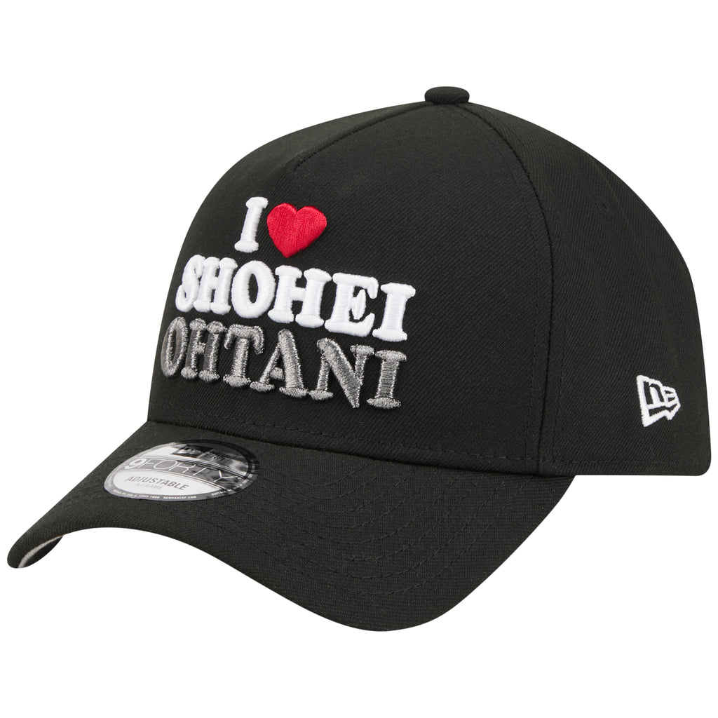 Los Angeles Dodgers Los Angeles Crown the City - I Love Shohei - Black/Black New Era 9FORTY