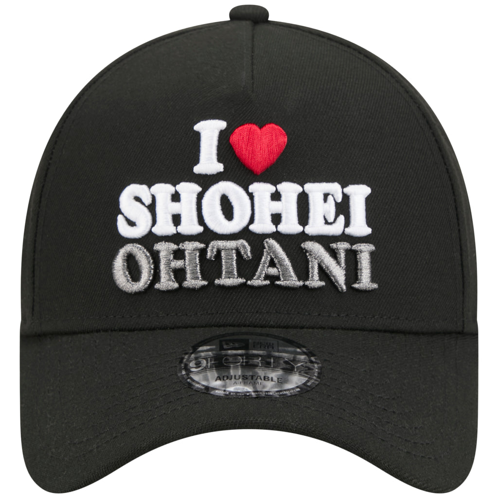 Los Angeles Dodgers Los Angeles Crown the City - I Love Shohei - Black/Black New Era 9FORTY