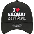 Los Angeles Dodgers Los Angeles Crown the City - I Love Shohei - Black/Black New Era 9FORTY