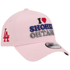 Los Angeles Dodgers Los Angeles Crown the City - I Love Shohei - Pink/Pink New Era 9FORTY