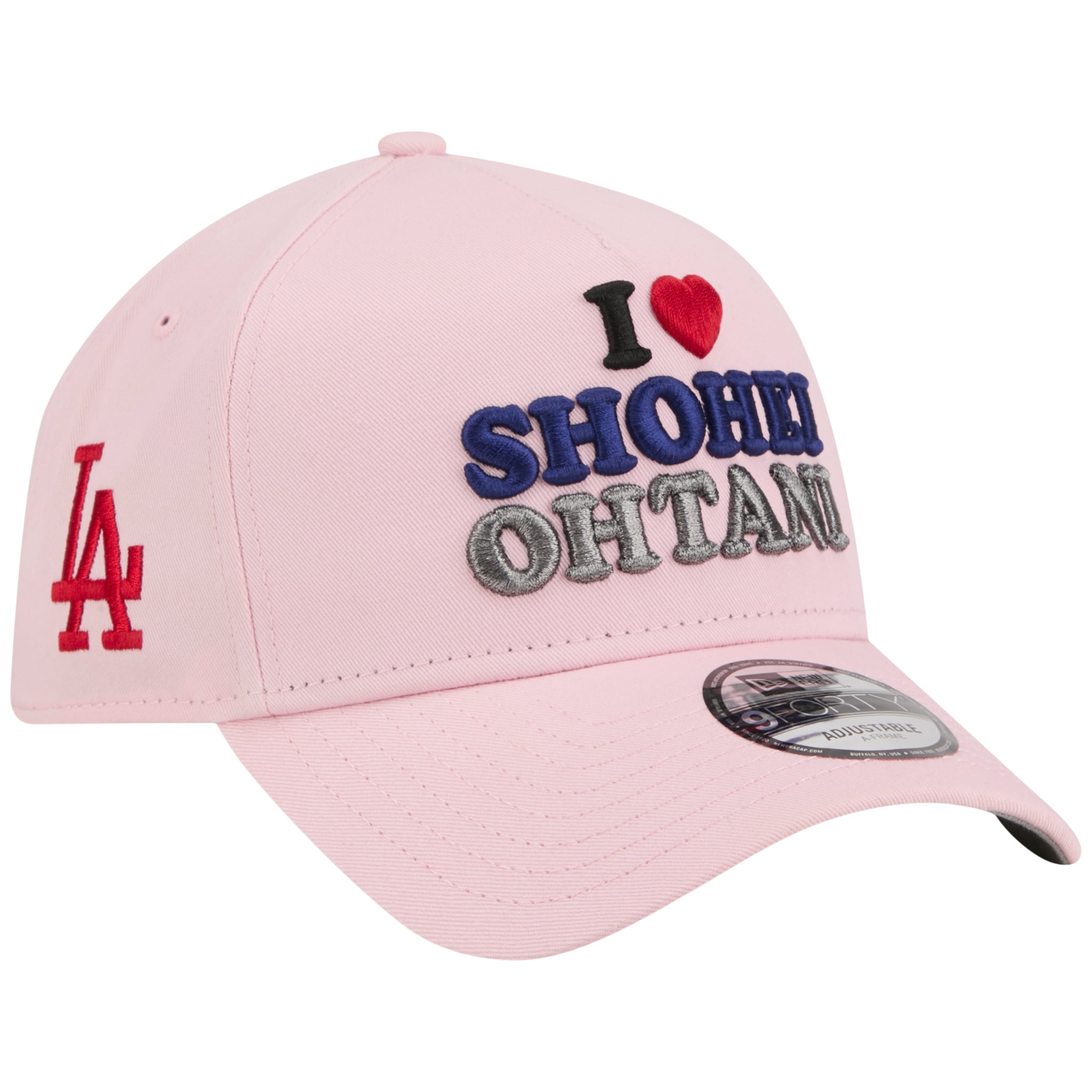 Los Angeles Dodgers Los Angeles Crown the City - I Love Shohei - Pink/Pink New Era 9FORTY