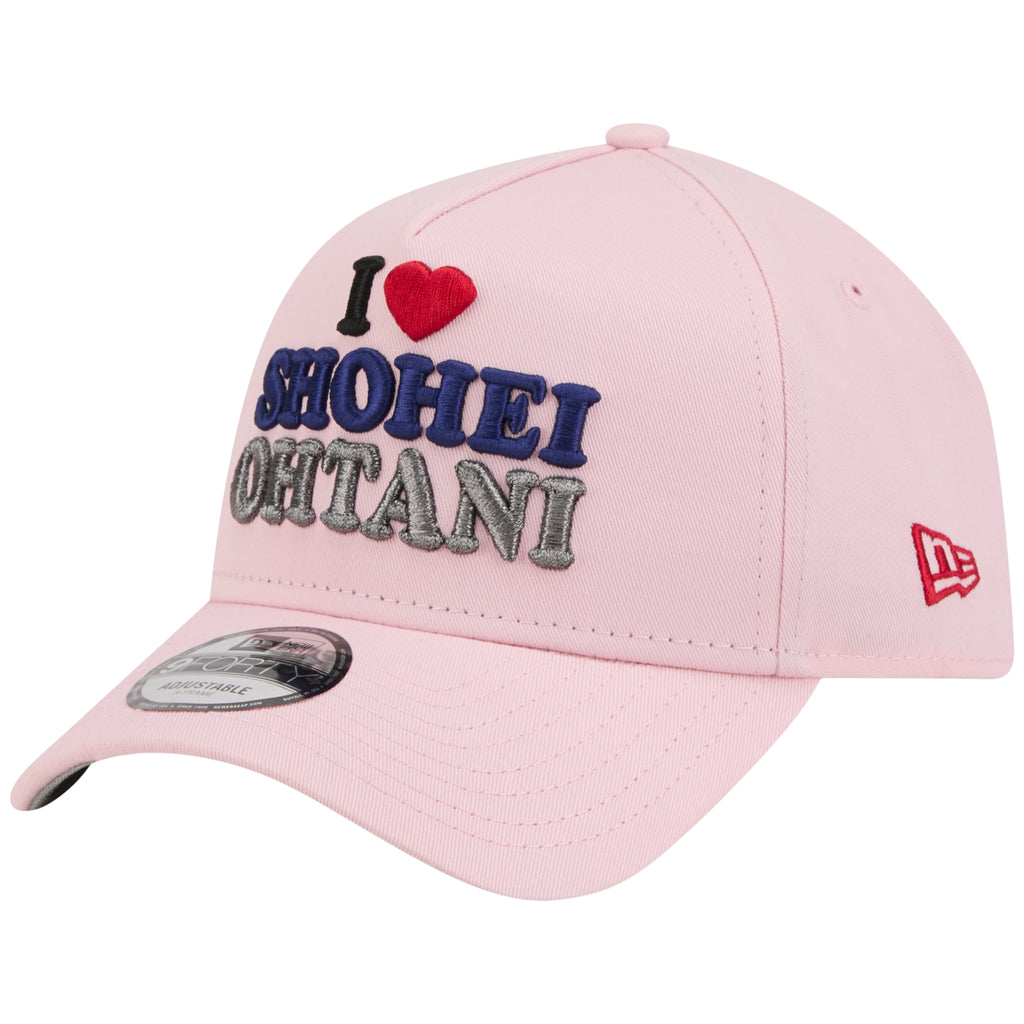 Los Angeles Dodgers Los Angeles Crown the City - I Love Shohei - Pink/Pink New Era 9FORTY