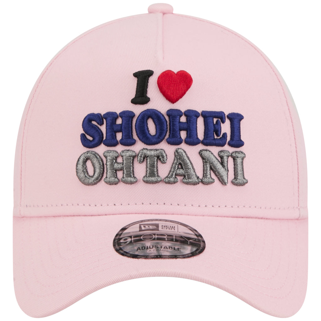 Los Angeles Dodgers Los Angeles Crown the City - I Love Shohei - Pink/Pink New Era 9FORTY