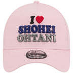 Los Angeles Dodgers Los Angeles Crown the City - I Love Shohei - Pink/Pink New Era 9FORTY