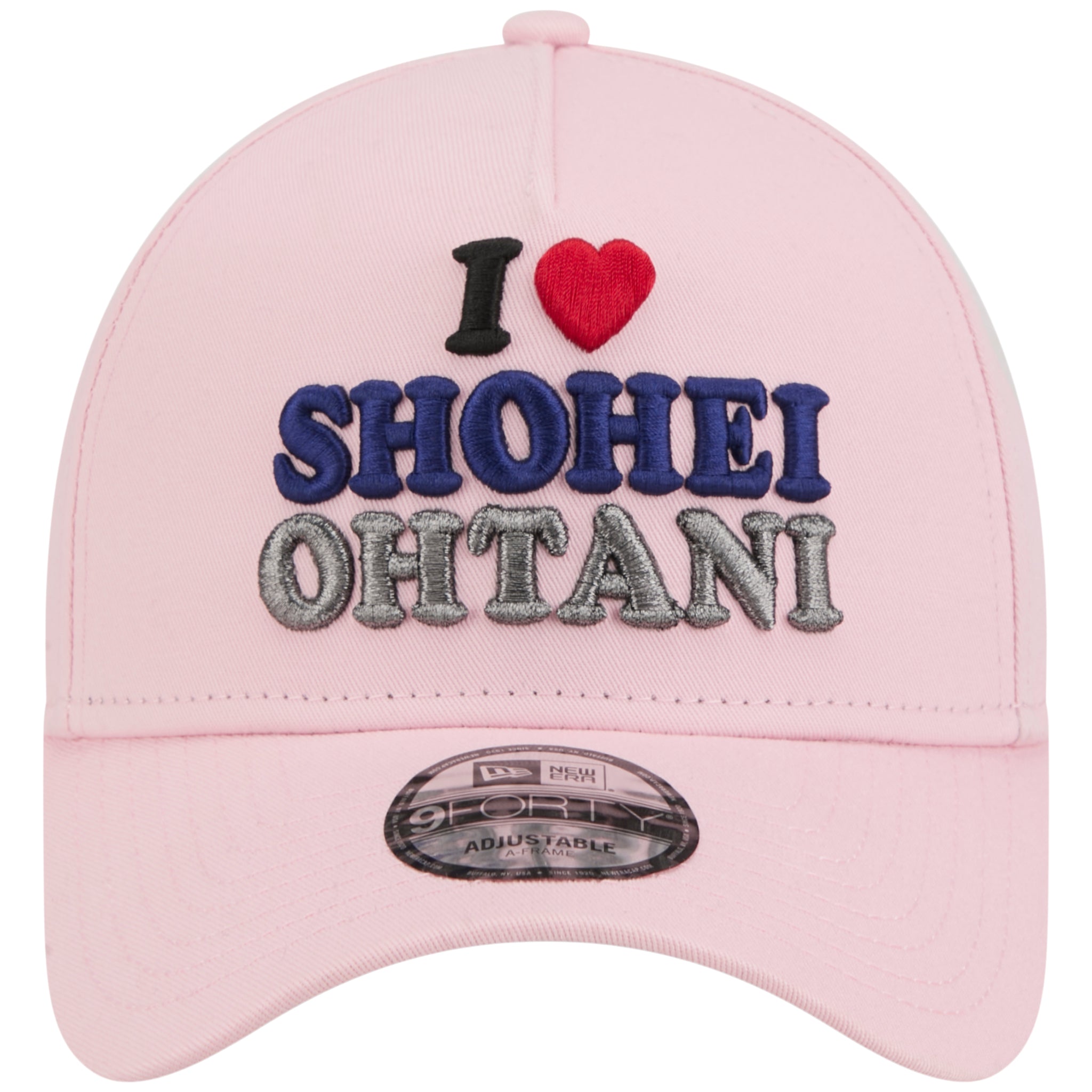 Los Angeles Dodgers Los Angeles Crown the City - I Love Shohei - Pink/Pink New Era 9FORTY