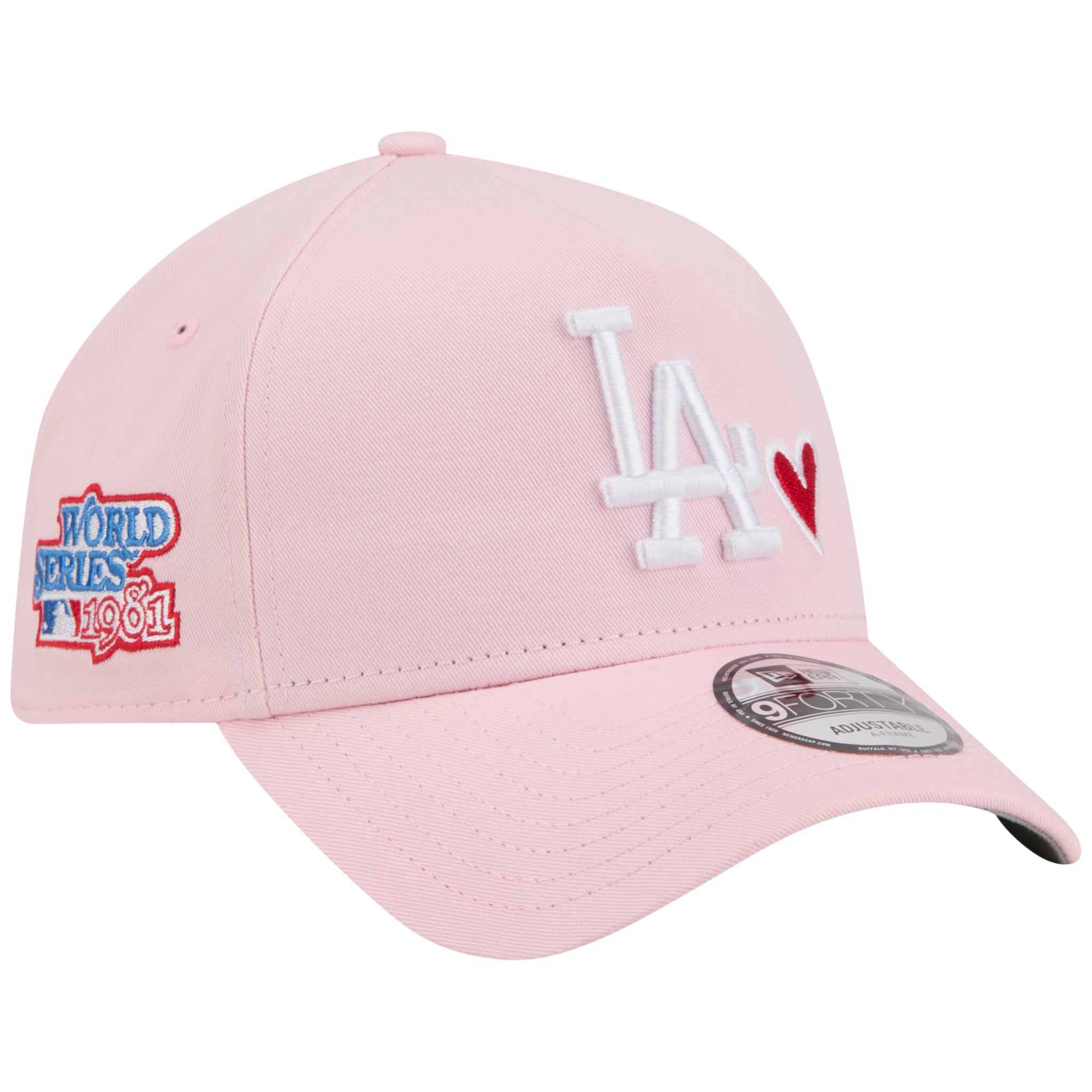 2017AW Liquid l Logo キャンプキャップ pink Los Angeles Dodgers Los Angeles Crown the City - LA Love - Pink